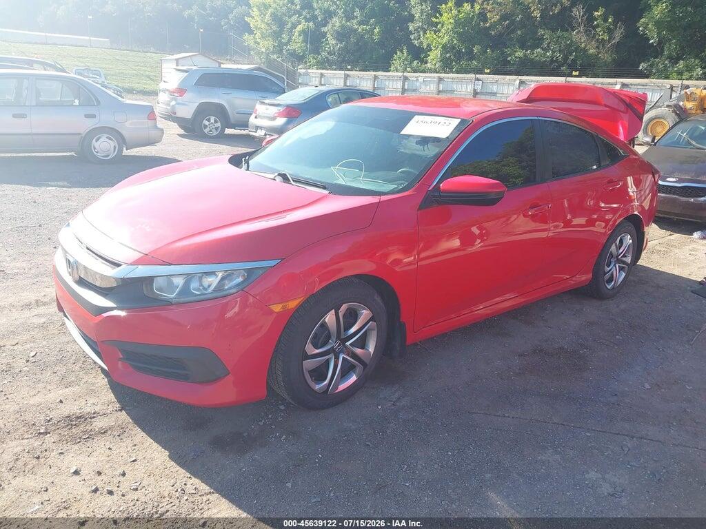2HGFC2F57HH504764 2017 HONDA CIVIC photo no. 2