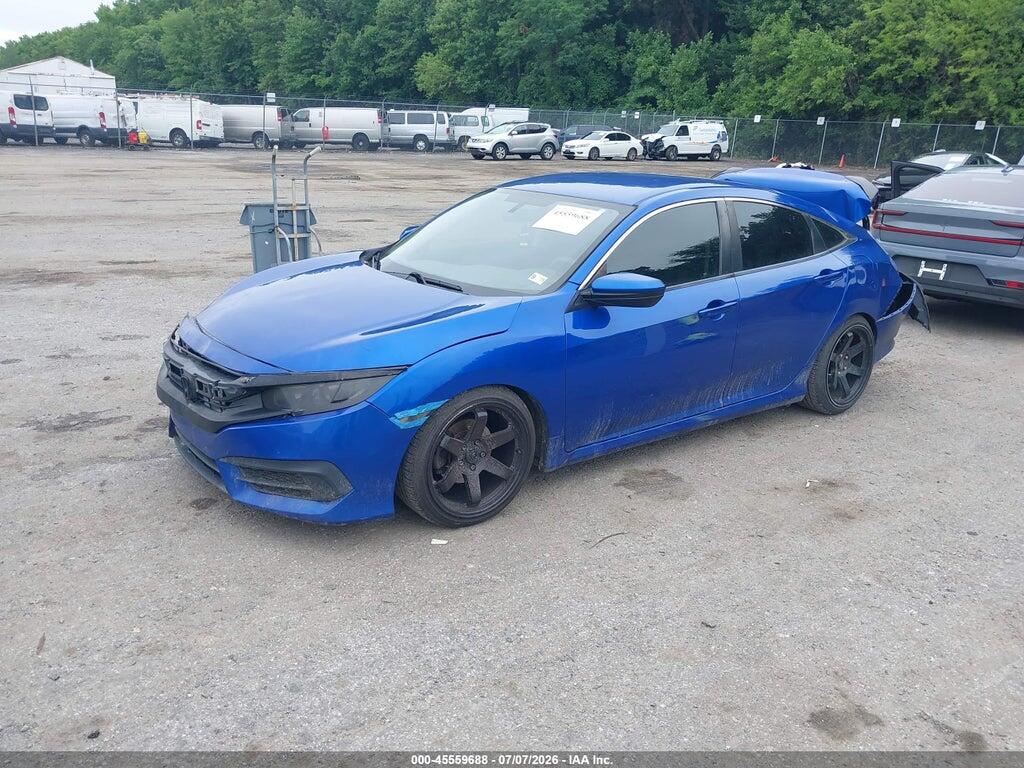 2HGFC2F57HH511522 2017 HONDA CIVIC photo no. 2