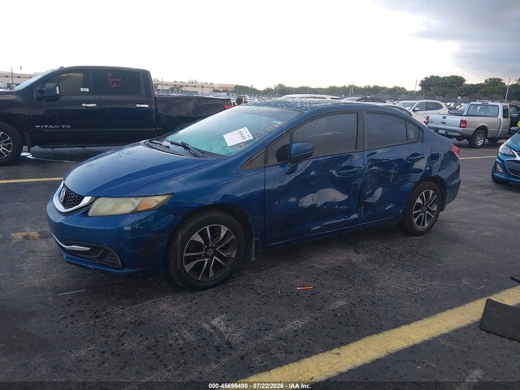 19XFB2F84EE212993 2014 HONDA CIVIC photo no. 2