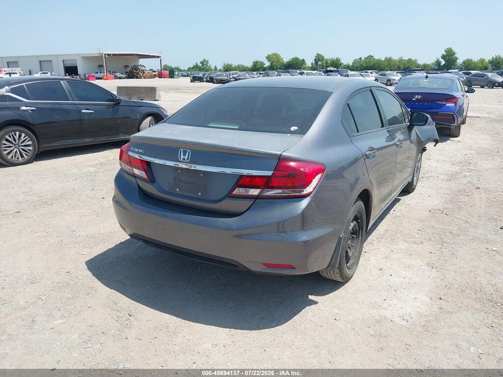 19XFB2F56EE000943 2014 HONDA CIVIC photo no. 4