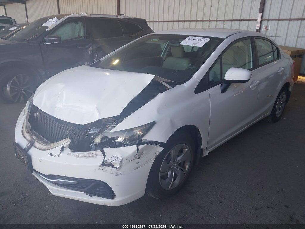 19XFB2F52EE255248 2014 HONDA CIVIC photo no. 2