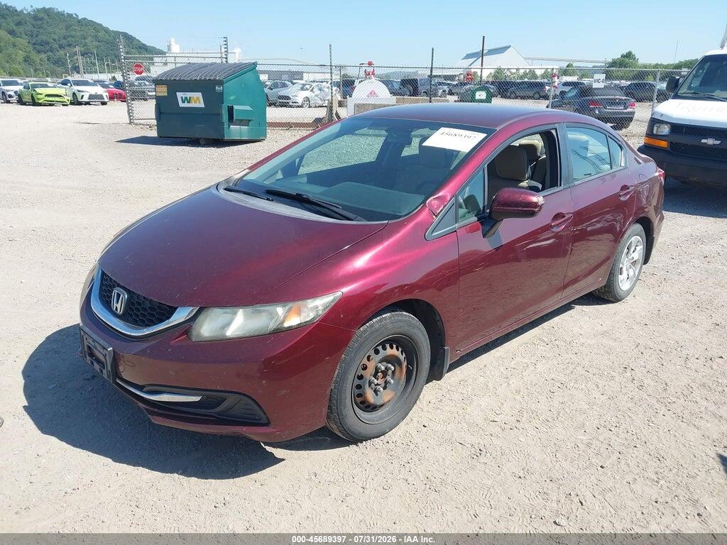 19XFB2F51EE026981 2014 HONDA CIVIC photo no. 2