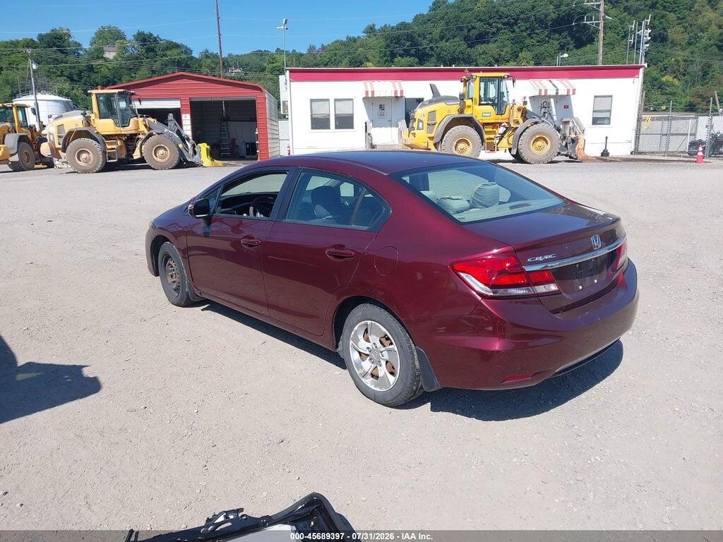 19XFB2F51EE026981 2014 HONDA CIVIC photo no. 3