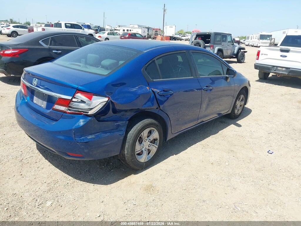 19XFB2F59EE030633 2014 HONDA CIVIC photo no. 4