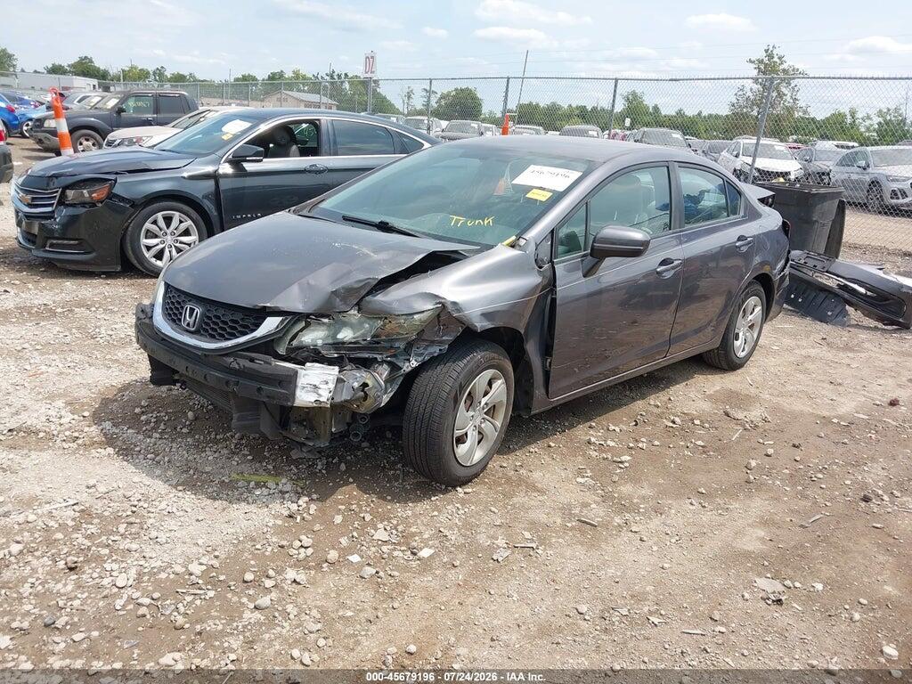 2HGFB2F56EH545871 2014 HONDA CIVIC photo no. 2