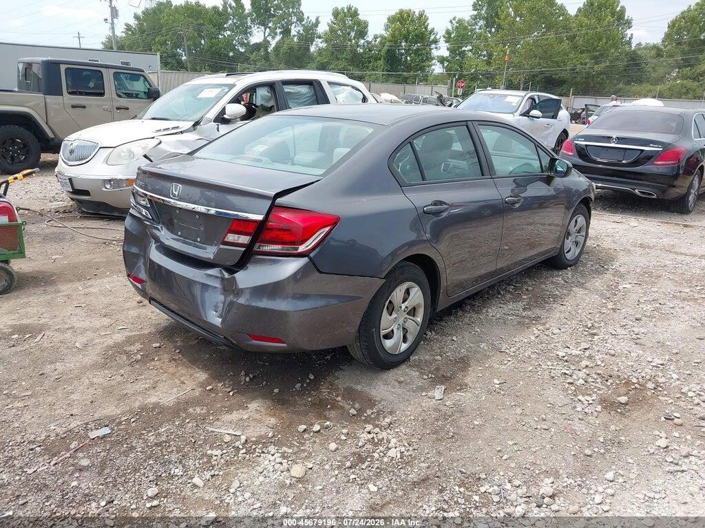 2HGFB2F56EH545871 2014 HONDA CIVIC photo no. 4
