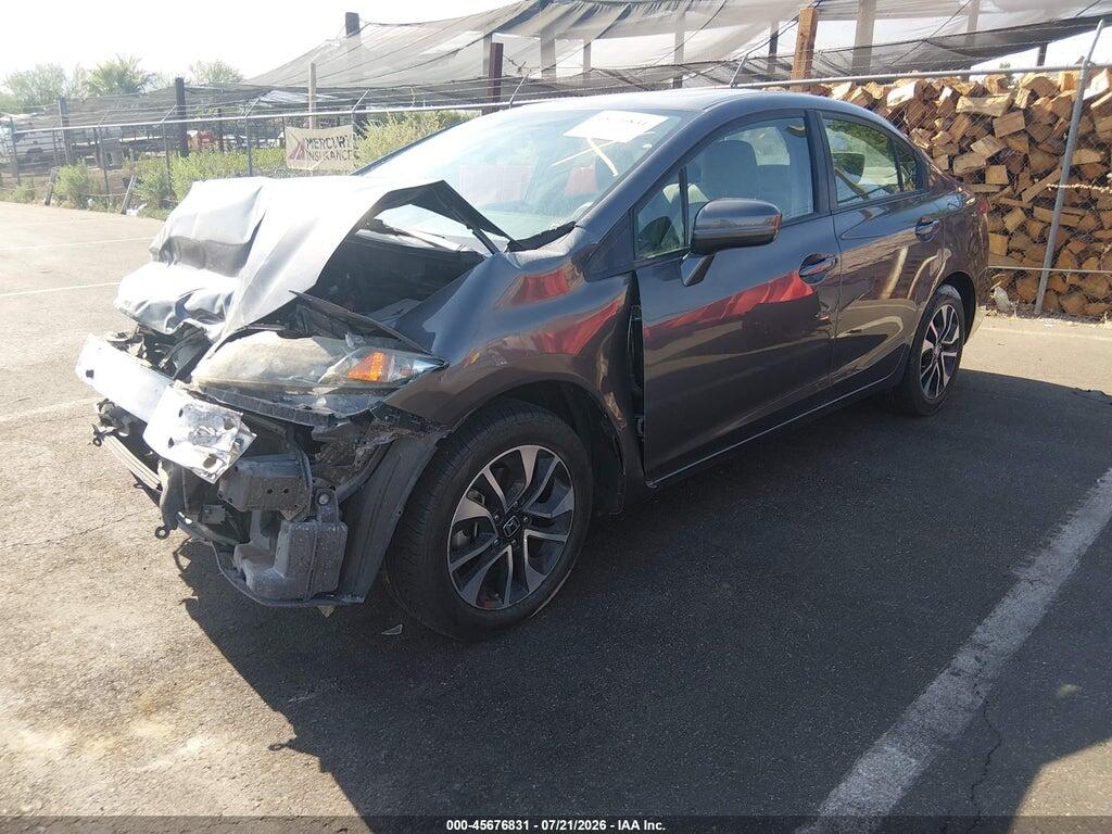19XFB2F83EE065517 2014 HONDA CIVIC photo no. 2