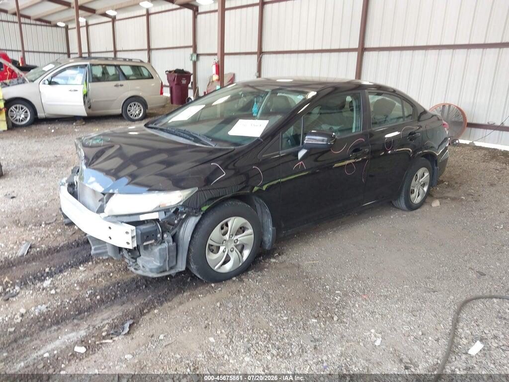 19XFB2F51EE011994 2014 HONDA CIVIC photo no. 2