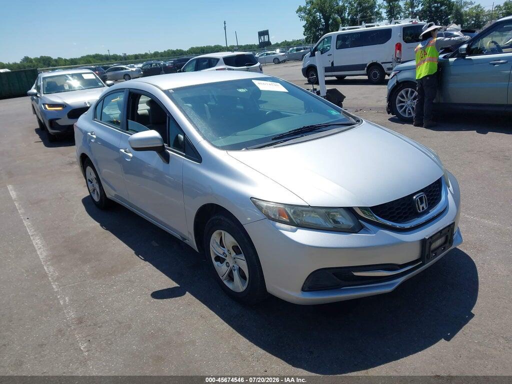 2HGFB2F54EH540992 2014 HONDA CIVIC photo no. 1