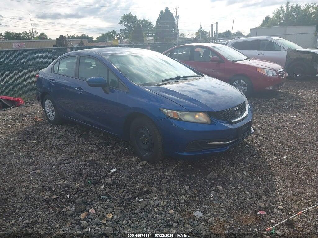 19XFB2F52EE010689 2014 HONDA CIVIC photo no. 1