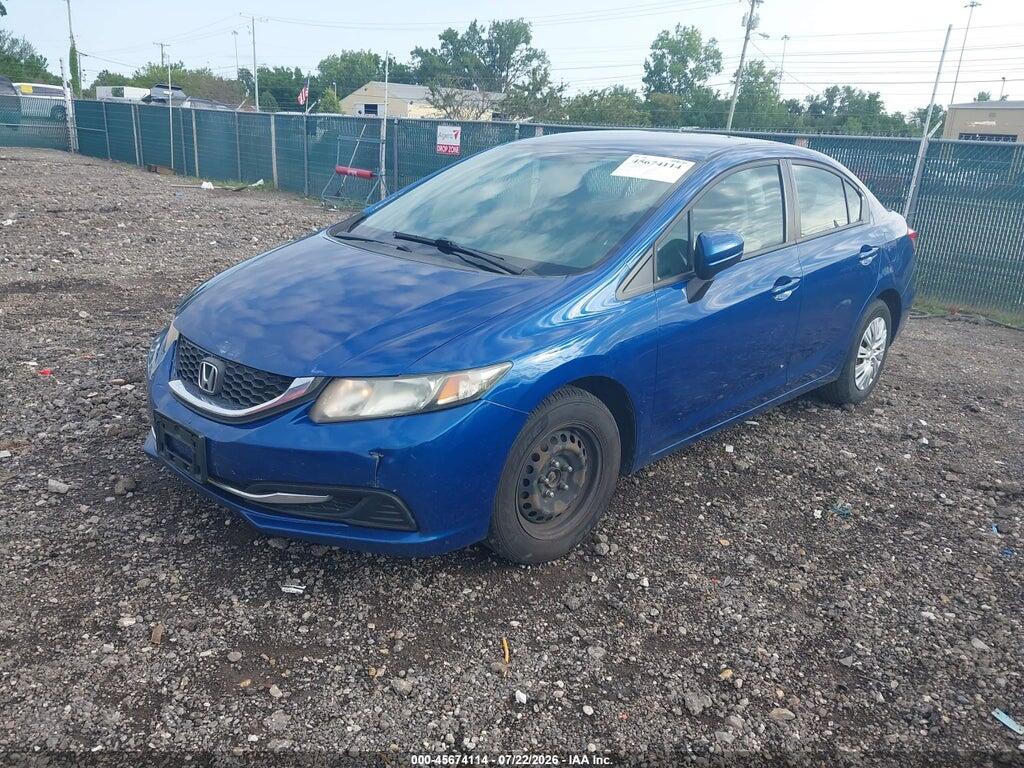 19XFB2F52EE010689 2014 HONDA CIVIC photo no. 2