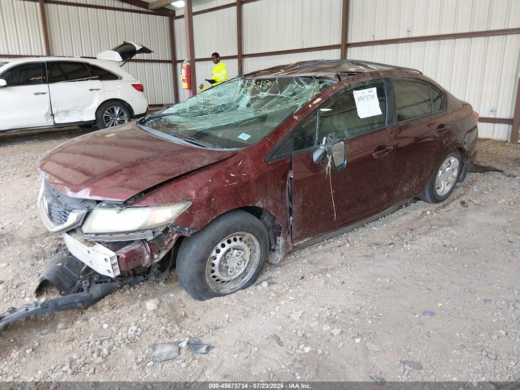 19XFB2F5XEE000282 2014 HONDA CIVIC photo no. 2