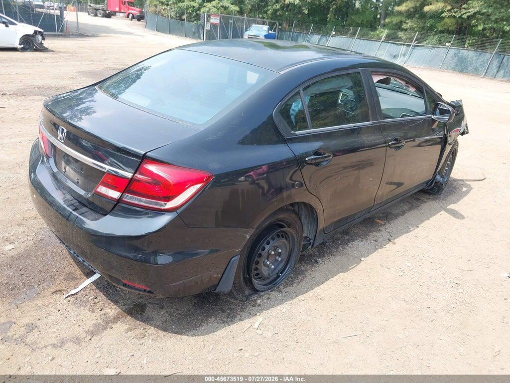 19XFB2F51EE033834 2014 HONDA CIVIC photo no. 4