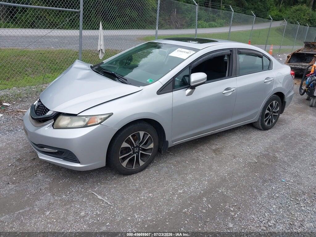 2HGFB2F86EH537375 2014 HONDA CIVIC photo no. 2