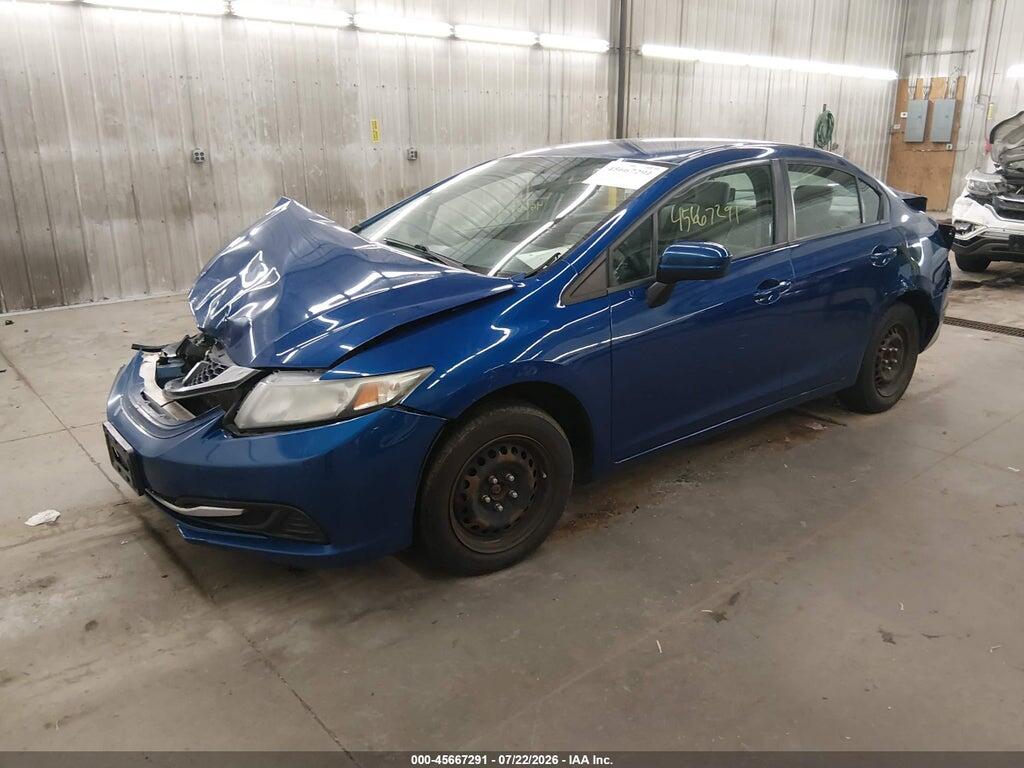 19XFB2F54EE040194 2014 HONDA CIVIC photo no. 2