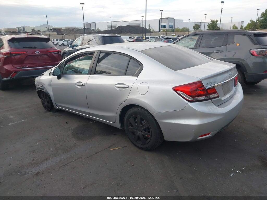 19XFB2F56EE230207 2014 HONDA CIVIC photo no. 3