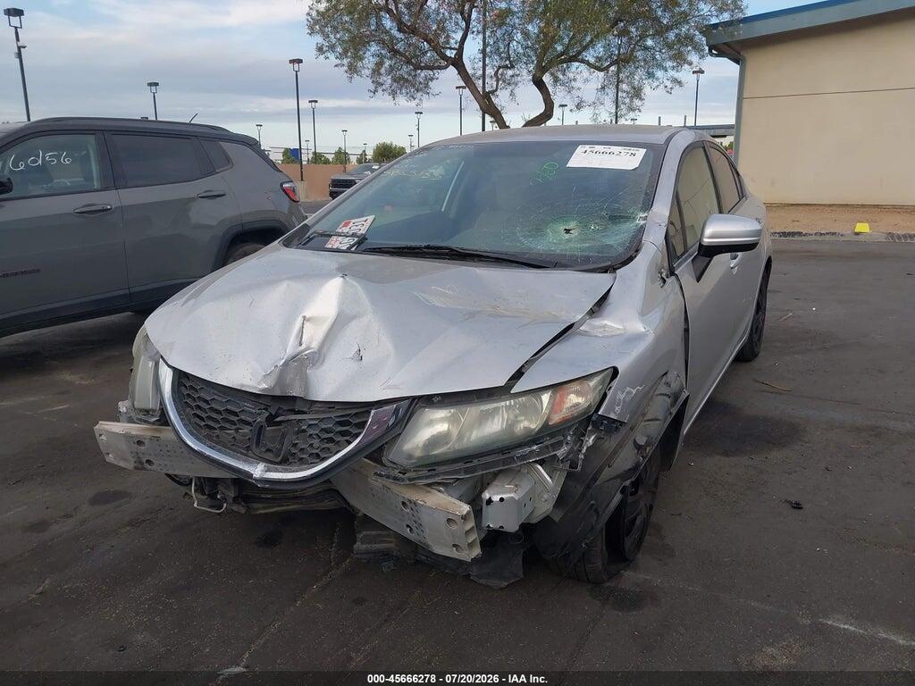 19XFB2F56EE230207 2014 HONDA CIVIC photo no. 6