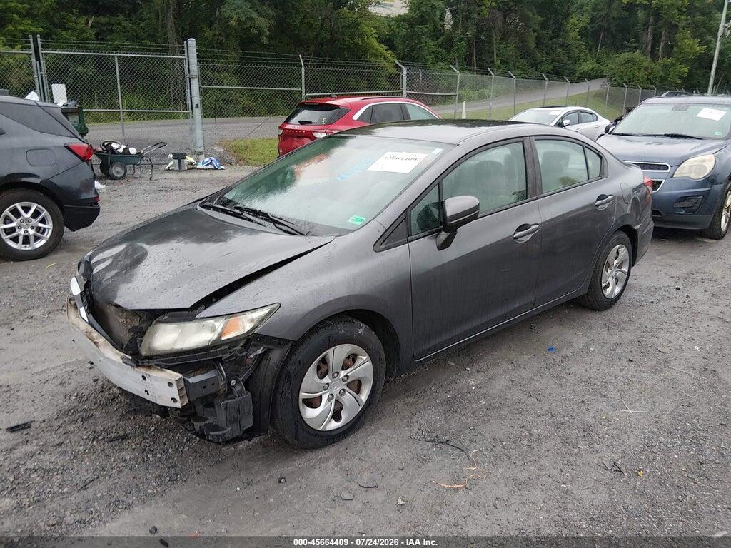 19XFB2F57EE218020 2014 HONDA CIVIC photo no. 2