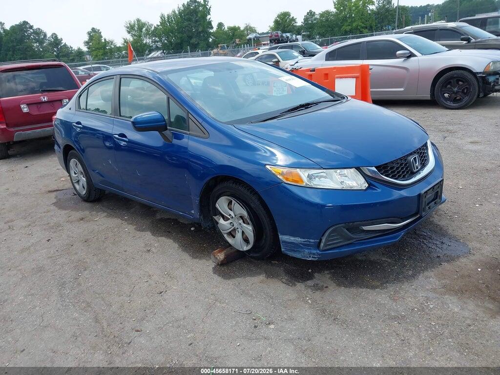 19XFB2F50EE049572 2014 HONDA CIVIC photo no. 1