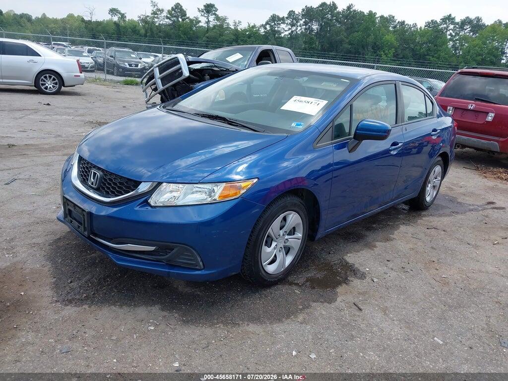 19XFB2F50EE049572 2014 HONDA CIVIC photo no. 2