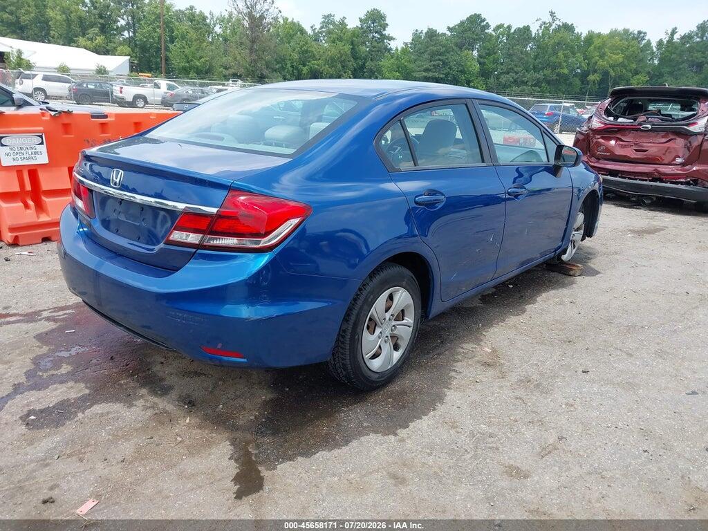 19XFB2F50EE049572 2014 HONDA CIVIC photo no. 4