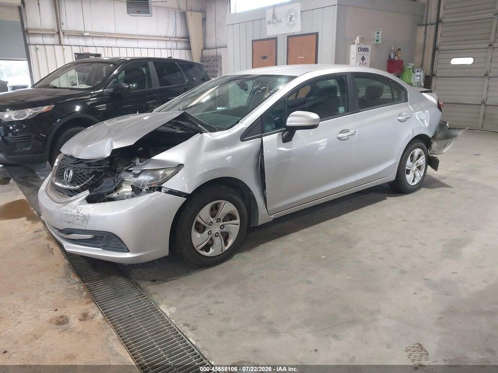 19XFB2F5XEE270046 2014 HONDA CIVIC photo no. 2