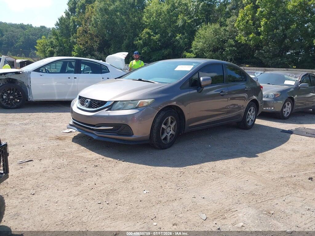 19XFB2F5XEE054956 2014 HONDA CIVIC photo no. 2