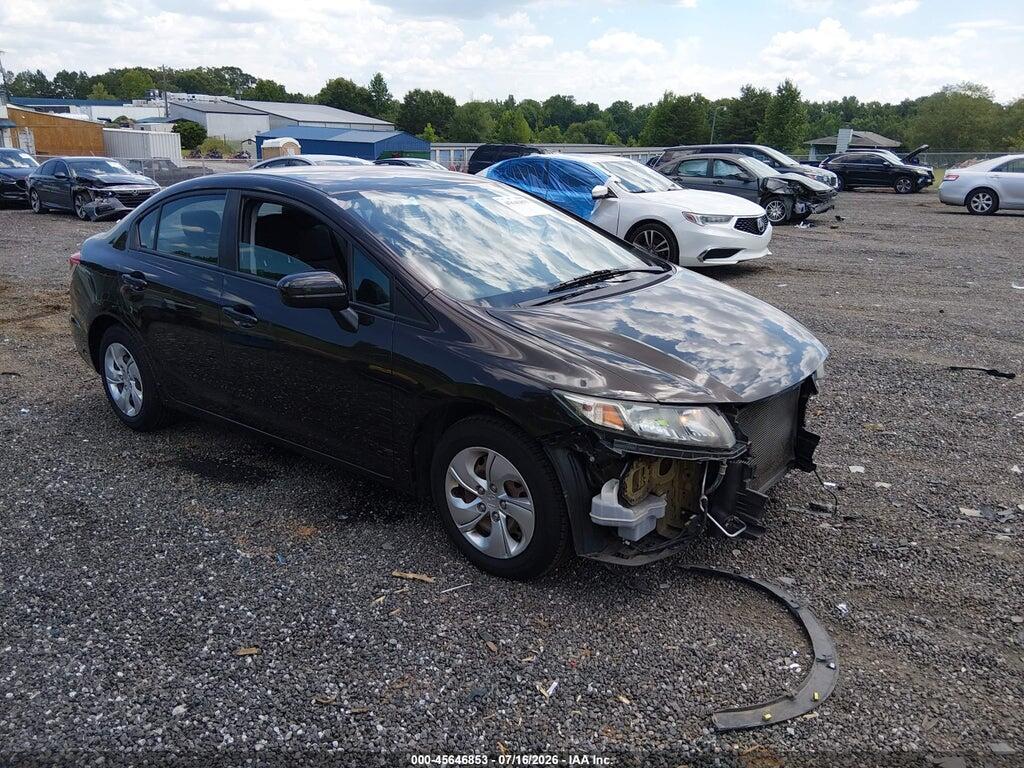2HGFB2F51EH519372 2014 HONDA CIVIC photo no. 1