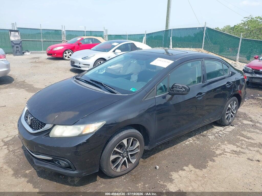 2HGFB2F85EH556063 2014 HONDA CIVIC photo no. 2