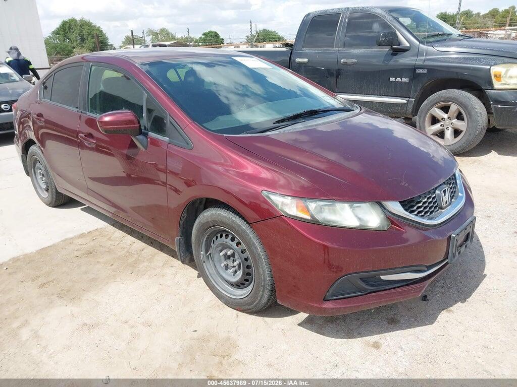 19XFB2F55EE038051 2014 HONDA CIVIC photo no. 1