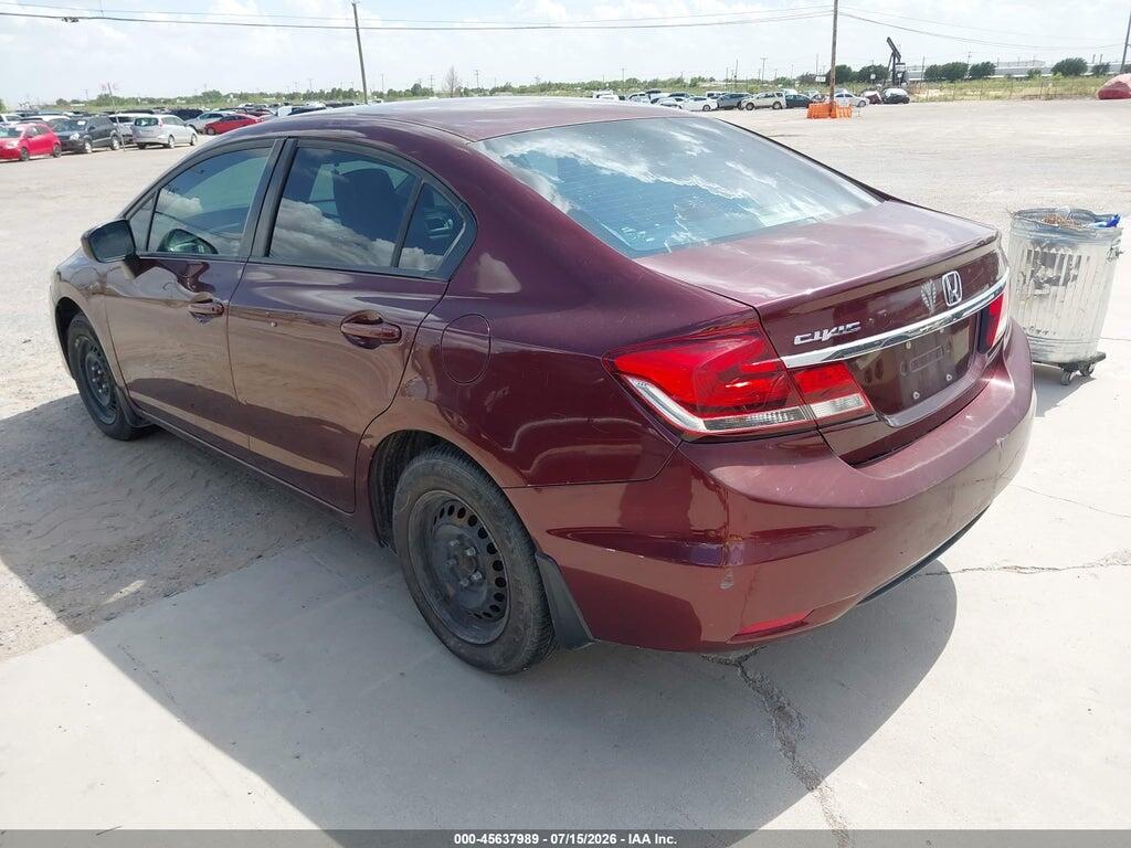 19XFB2F55EE038051 2014 HONDA CIVIC photo no. 3