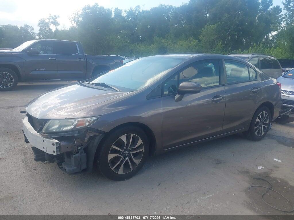 19XFB2F80EE035021 2014 HONDA CIVIC photo no. 2
