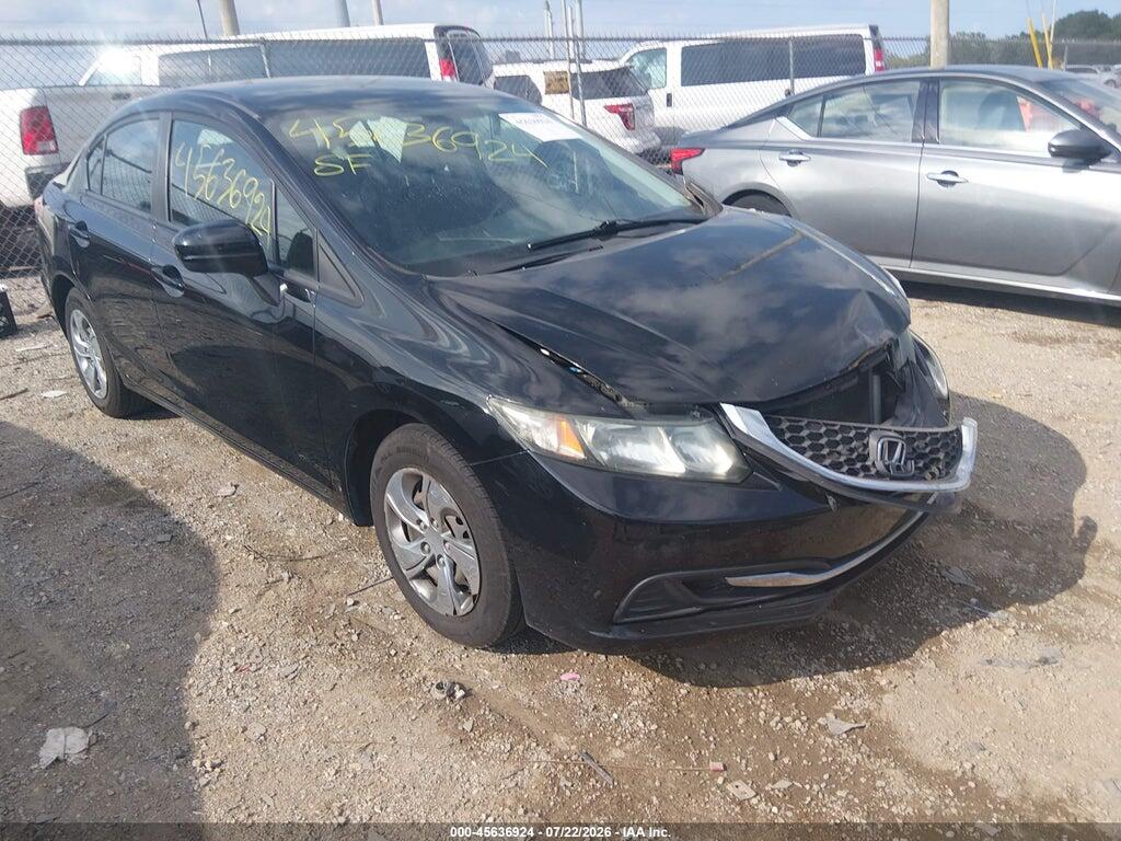 2HGFB2F58EH558105 2014 HONDA CIVIC photo no. 1