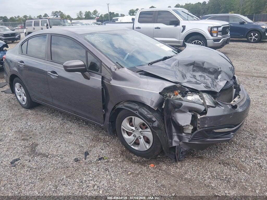 19XFB2F55EE043279 2014 HONDA CIVIC photo no. 1