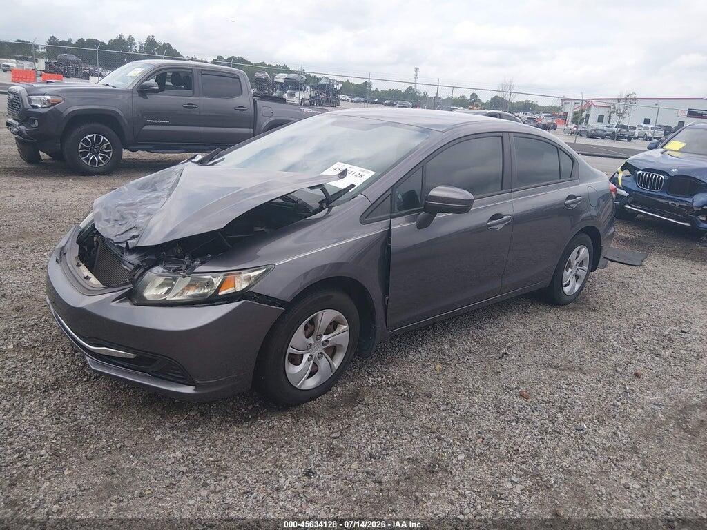 19XFB2F55EE043279 2014 HONDA CIVIC photo no. 2