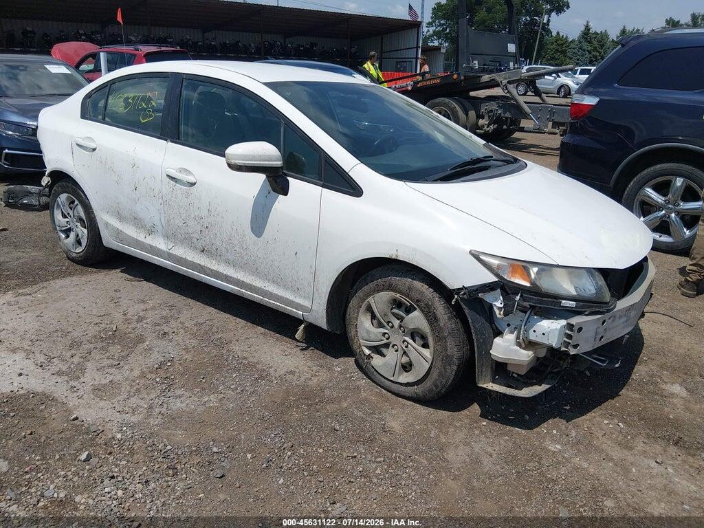 19XFB2F54EE205077 2014 HONDA CIVIC photo no. 1