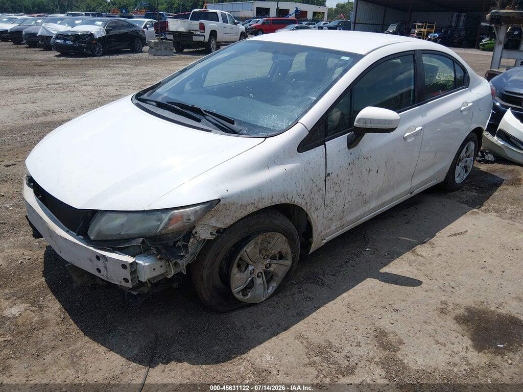 19XFB2F54EE205077 2014 HONDA CIVIC photo no. 2