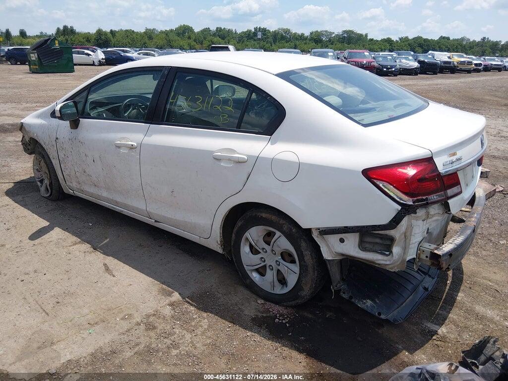 19XFB2F54EE205077 2014 HONDA CIVIC photo no. 3