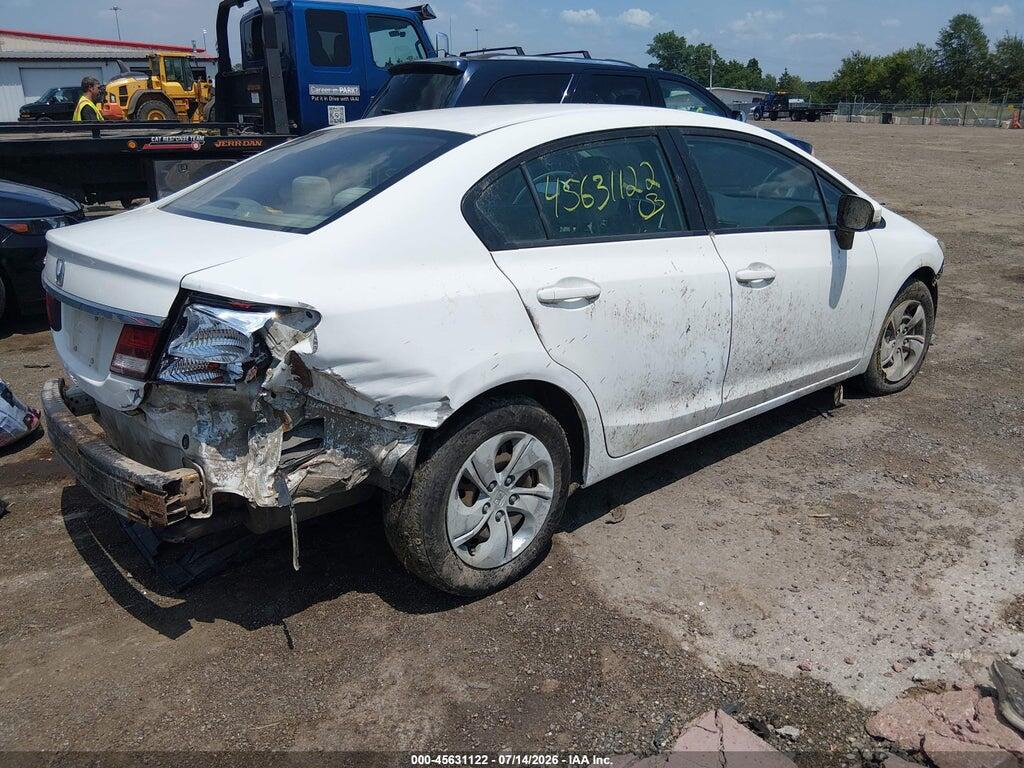 19XFB2F54EE205077 2014 HONDA CIVIC photo no. 4