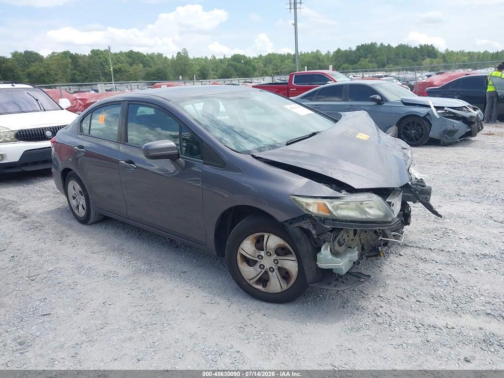 19XFB2F51EE033669 2014 HONDA CIVIC photo no. 1