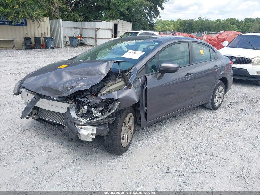 19XFB2F51EE033669 2014 HONDA CIVIC photo no. 2