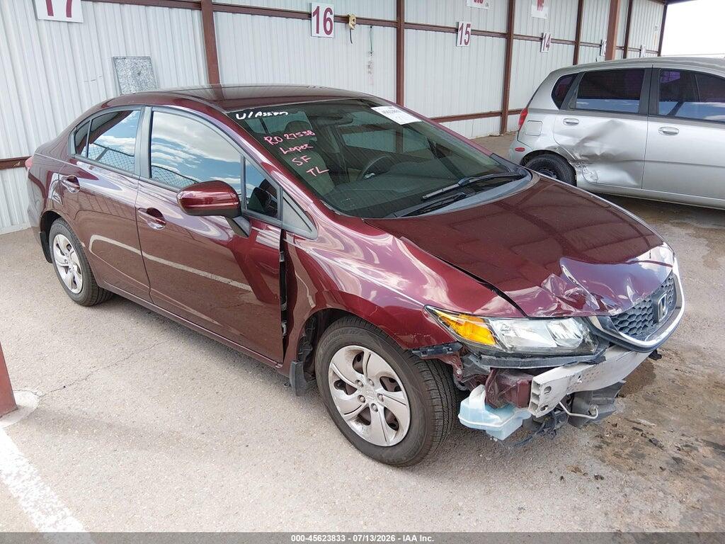 19XFB2F51EE056482 2014 HONDA CIVIC photo no. 1