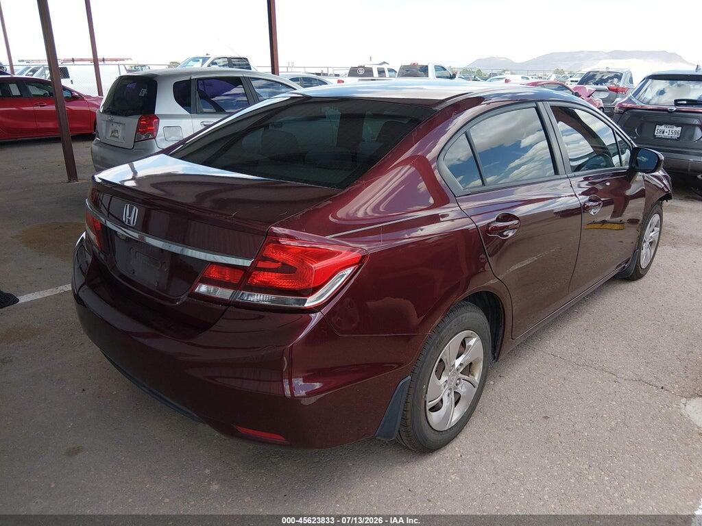 19XFB2F51EE056482 2014 HONDA CIVIC photo no. 4