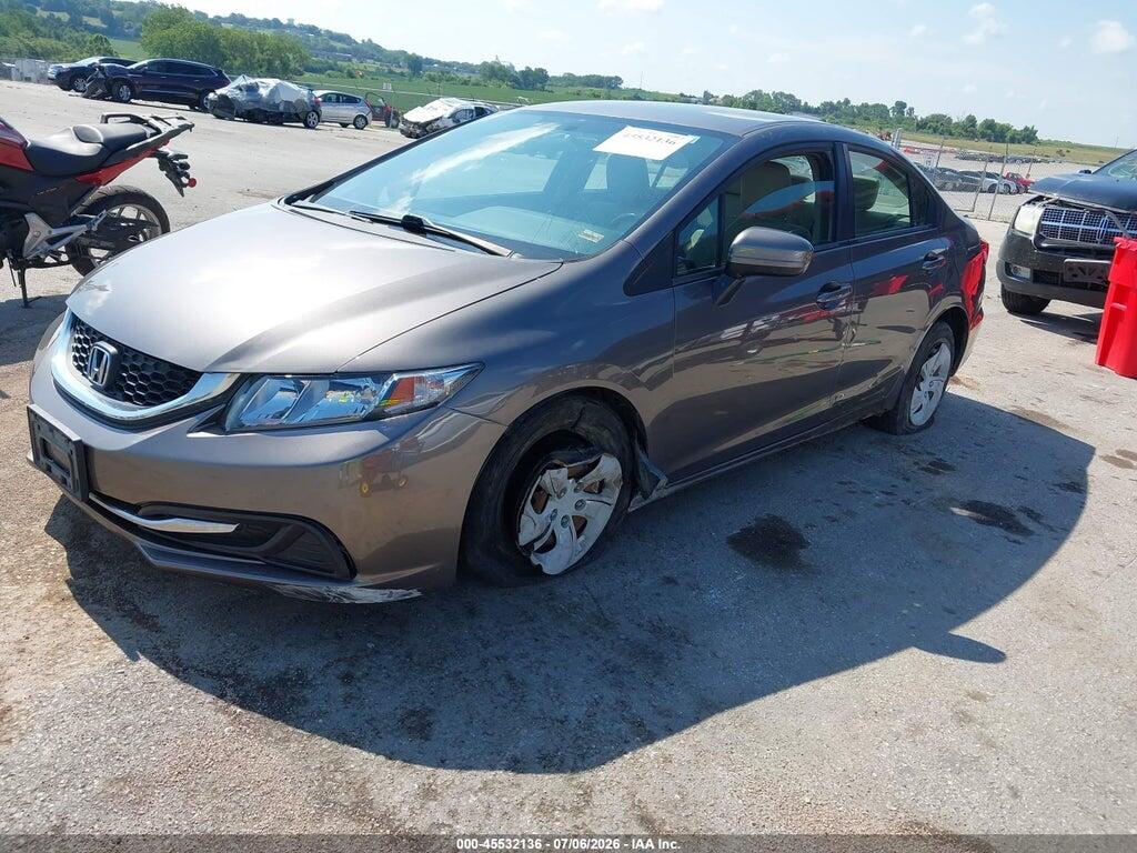 19XFB2F59EE042880 2014 HONDA CIVIC photo no. 2