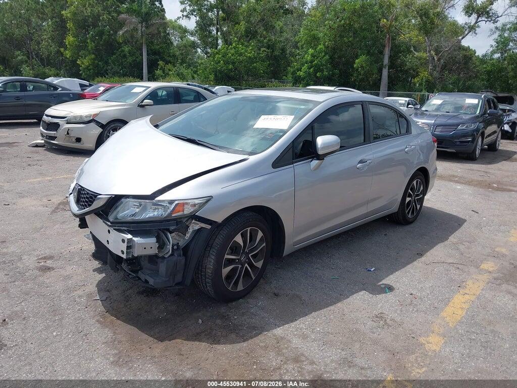 19XFB2F82EE073124 2014 HONDA CIVIC photo no. 2