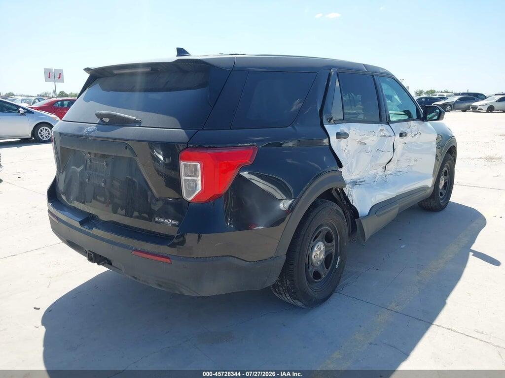 1FM5K8AB7MGB04718 2021 FORD POLICE INTERCEPTOR UTILITY photo no. 4