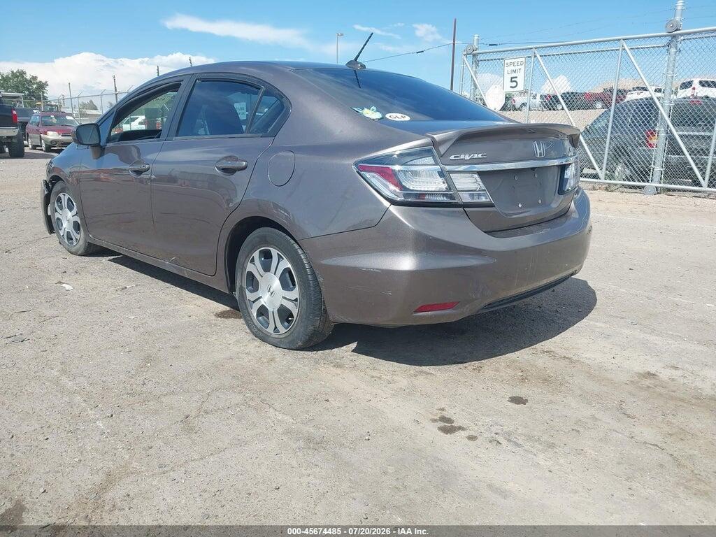 19XFB4F25EE000742 2014 HONDA CIVIC HYBRID photo no. 3