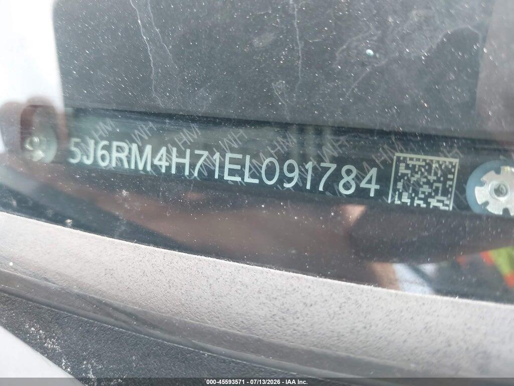 5J6RM4H71EL091784 2014 HONDA CR-V photo no. 9