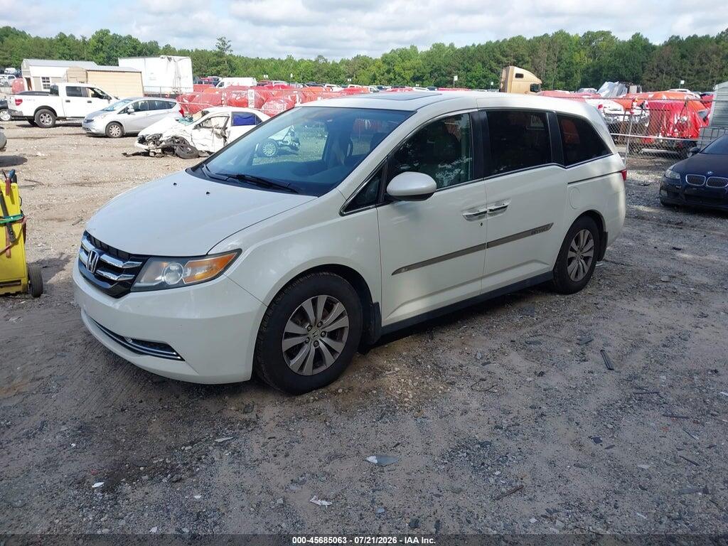 5FNRL5H62HB015360 2017 HONDA ODYSSEY photo no. 2
