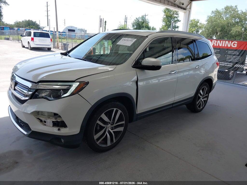 5FNYF5H99HB014929 2017 HONDA PILOT photo no. 2